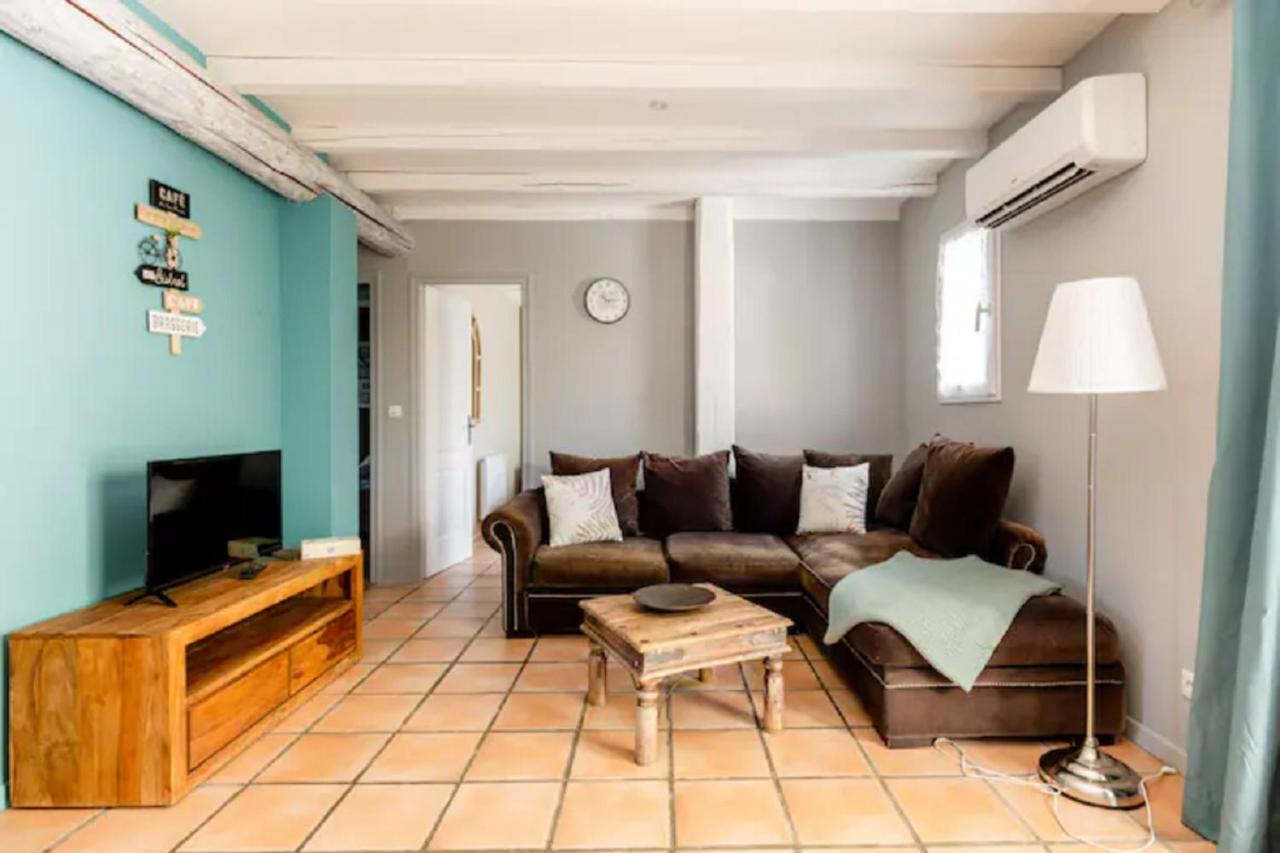 Ferienwohnung La Bastide De L Etang LʼIsle-sur-la-Sorgue Exterior foto