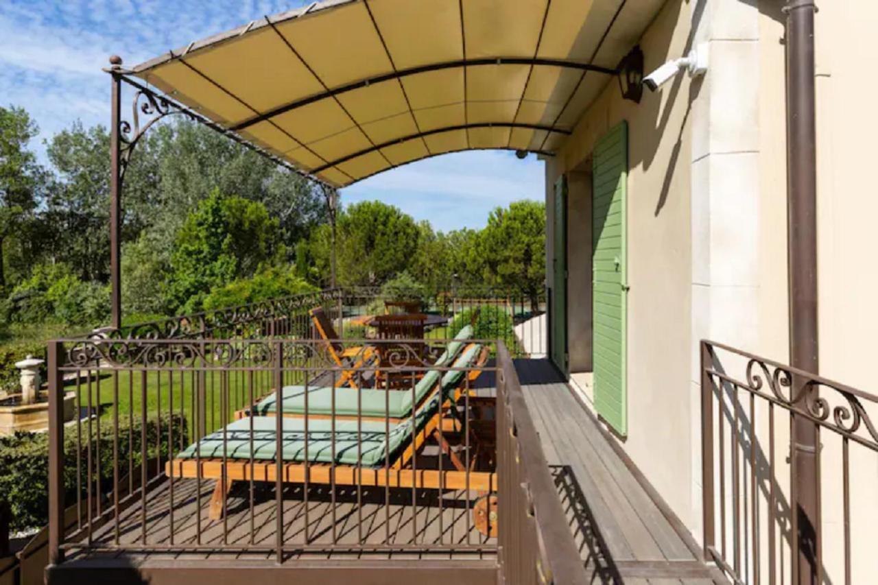 Ferienwohnung La Bastide De L Etang LʼIsle-sur-la-Sorgue Exterior foto